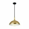 Flash Sale 🌟 Kichler Lighting Fira 14 Inch 1-Light Pendant Natural Brass And Black 👍 -Kichler Lighting Shop unnamed file 5569