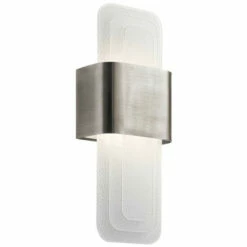 Best Pirce 🎉 Kichler Lighting Serene Collection 1-light Pewter LED Wall Sconce 😀