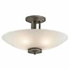 Cheap ✨ Kichler Lighting Hendrik Collection 4-light Olde Bronze Semi Flush Mount 👏 -Kichler Lighting Shop unnamed file 5605