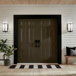 Budget 🌟 Kichler Lighting Tremillo Collection 1-light Black Outdoor Wall Sconce 😍 -Kichler Lighting Shop unnamed file 5615