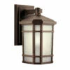 Brand new 🧨 Kichler Lighting Cameron Collection 1-light Prairie Rock Outdoor Wall Lantern 😀
