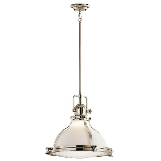 Best Pirce π― Kichler Lighting Hatteras Bay Collection 1-light Polished Nickel Pendant π 3 Best Pirce π― Kichler Lighting Hatteras Bay Collection 1-light Polished Nickel Pendant π