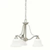 Discount ❤️ Kichler Lighting Langford Collection 3-light Brushed Nickel Chandelier 👏 -Kichler Lighting Shop unnamed file 5671