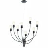 Cheap ✨ Kichler Lighting Hatton 8-Light Chandelier Black 🛒 -Kichler Lighting Shop unnamed file 5675