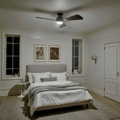 Outlet 🤩 Kichler Lighting Sola Collection 54-inch Olde Bronze LED Ceiling Fan 🤩 -Kichler Lighting Shop unnamed file 5683