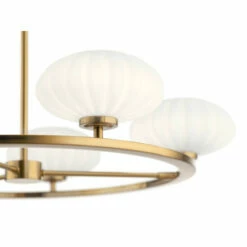 Coupon 😉 Kichler Lighting Pim 5-Light Round Chandelier Fox Gold 😉 -Kichler Lighting Shop unnamed file 5691
