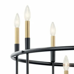 Promo ✨ Kichler Lighting Capitol Hill 12-Light Chandelier Black 🧨 -Kichler Lighting Shop unnamed file 5710