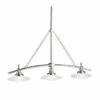 Hot Sale ⭐ Kichler Lighting Structures Collection 3-light Brushed Nickel Halogen Chandelier ❤️ -Kichler Lighting Shop unnamed file 5712