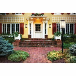 New 🎉 Kichler Lighting Manningham Collection 2-light Olde Bronze Outdoor Flush Mount ❤️