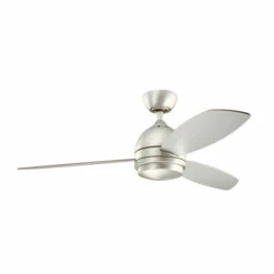 Outlet 👍 Kichler Lighting Vassar Collection 52-inch Brushed Nickel LED Ceiling Fan 🥰 -Kichler Lighting Shop unnamed file 5734