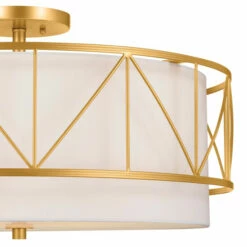 Cheapest ✨ Kichler Lighting Birkleigh 24 In. 4-Light Classic Gold Semi-Flush Mount Ceiling Light 😀 -Kichler Lighting Shop unnamed file 5820