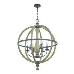 Hot Sale 🧨 Kichler Lighting Evan Collection 6-light Distressed Antique Gray Chandelier 🎉 -Kichler Lighting Shop unnamed file 5824
