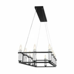 Best deal 🤩 Kichler Lighting Rosalind 12-Light Black Linear Chandelier 🔥 -Kichler Lighting Shop unnamed file 5862