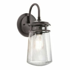 Coupon 👏 Kichler Lighting Lyndon Collection 1-light Architectural Bronze Outdoor Wall Lantern 🎉