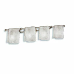 Deals ⭐ Kichler Lighting Drapes Collection 4-light Brushed Nickel Bath/Vanity Light 😍