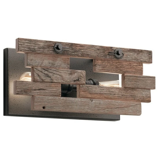 Best Pirce π Kichler Lighting Cuyahoga Mill Collection 2-light Anvil Iron Wall Sconce π 3 Best Pirce π Kichler Lighting Cuyahoga Mill Collection 2-light Anvil Iron Wall Sconce π