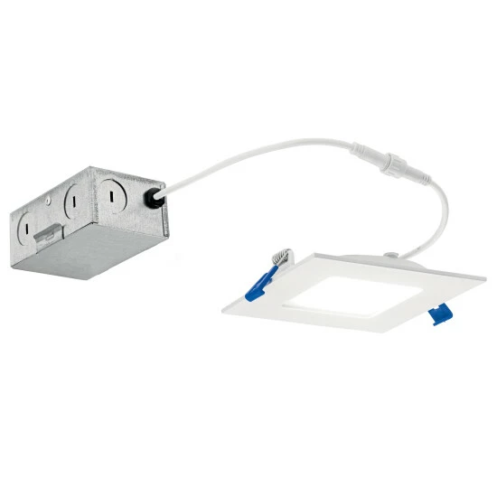 Flash Sale π Kichler Lighting Kichler Direct-to-Ceiling 4 Inch Square Slim 30K LED Downlight In White β 3 Flash Sale π Kichler Lighting Kichler Direct-to-Ceiling 4 Inch Square Slim 30K LED Downlight In White β