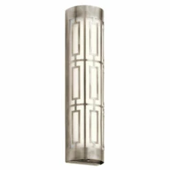 Best deal 🔥 Kichler Lighting Empire Collection 20-inch Classic Pewter LED Linear Bath/Vanity Light 🔥