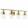 Outlet ⌛ Kichler Lighting Everett 34.25 In. 4-Light Natural Brass Vanity Light With Clear Glass 🎉 -Kichler Lighting Shop unnamed file 5985