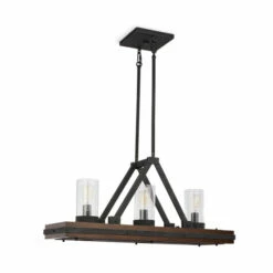 Cheap 🧨 Kichler Lighting Colerne 3-light Auburn Stain Linear Chandelier 🤩 -Kichler Lighting Shop unnamed file 5991