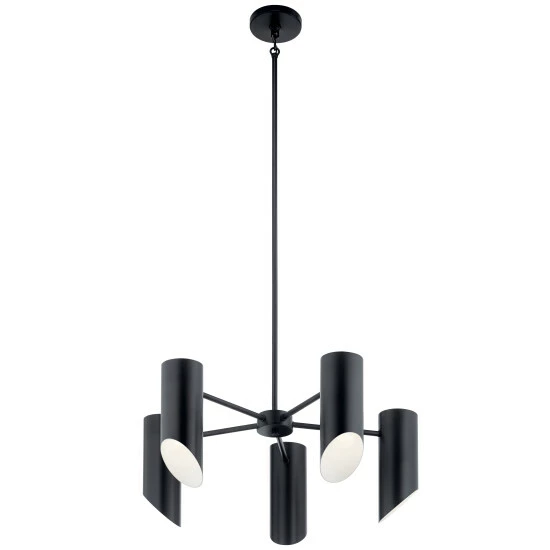 Promo βοΈ Kichler Lighting Trentino 5-Light Chandelier Black π 3 Promo βοΈ Kichler Lighting Trentino 5-Light Chandelier Black π