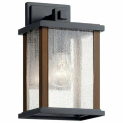 Wholesale 😍 Kichler Lighting Marimount 1-Light Outdoor Wall Light 11-inch Black 💯