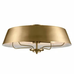 New 🧨 Kichler Lighting Luella 22 In. 4-Light Brushed Natural Brass Convertible Pendant Light/Semi Flush - 22 In 🌟 -Kichler Lighting Shop unnamed file 608