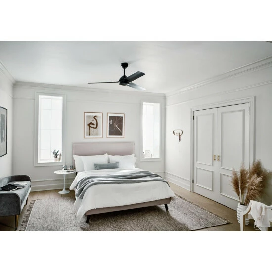 Best reviews of ⭐ Kichler Lighting Todo Collection 56-inch Satin Black Ceiling Fan ✨ 4 Best reviews of ⭐ Kichler Lighting Todo Collection 56-inch Satin Black Ceiling Fan ✨ - Image 2