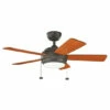 Best deal 🔔 Kichler Lighting Starkk Collection 42-inch Olde Bronze LED Ceiling Fan 😉 -Kichler Lighting Shop unnamed file 6117