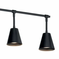 Promo ❤️ Kichler Lighting Sylvia 4-Light Rail Light Black 🎉 -Kichler Lighting Shop unnamed file 6126