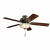 Outlet 🛒 Kichler Lighting Sutter Place Select 52-inch Ceiling Fan Olde Bronze ✨ -Kichler Lighting Shop unnamed file 6130