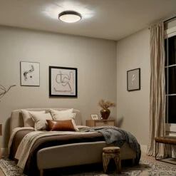 Budget ⌛ Kichler Lighting Lytham 20.5 Inch 3-Light Flush Mount Light Black 🔔 -Kichler Lighting Shop unnamed file 6161