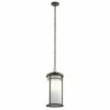 New 🎉 Kichler Lighting Toman Collection 1-light Olde Bronze Outdoor LED Pendant 🤩
