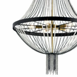 Deals 🤩 Kichler Lighting Alexia 5-Light Chandelier Crystal Bead Textured Black ❤️ -Kichler Lighting Shop unnamed file 619