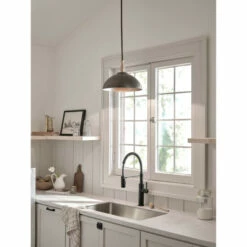 Discount 🤩 Kichler Lighting Fira 14 Inch 1-Light Pendant Anvil Iron And Beech 😍 -Kichler Lighting Shop unnamed file 6191