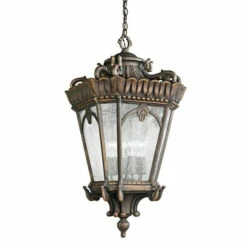 Cheap 🎉 Kichler Lighting Tournai Collection 4-light Londonderry Outdoor Pendant 🧨