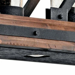 Budget 💯 Kichler Lighting Colerne Collection 5-light Auburn Stain Linear Chandelier 😉 -Kichler Lighting Shop unnamed file 6233