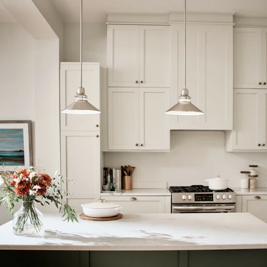 Buy π₯ Kichler Lighting Grenoble Collection 1-light Brushed Nickel Mini Pendant β 4 Buy π₯ Kichler Lighting Grenoble Collection 1-light Brushed Nickel Mini Pendant β - Image 2