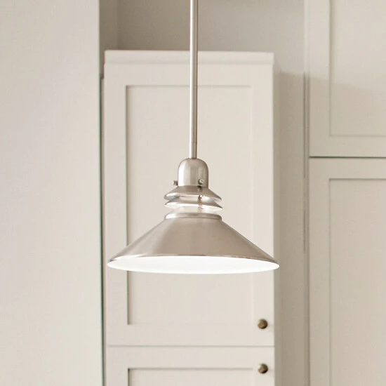 Buy π₯ Kichler Lighting Grenoble Collection 1-light Brushed Nickel Mini Pendant β 6 Buy π₯ Kichler Lighting Grenoble Collection 1-light Brushed Nickel Mini Pendant β - Image 4