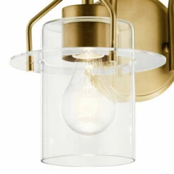 Cheapest 🥰 Kichler Lighting Everett 16 In. 2-Light Natural Brass Vanity Light With Clear Glass 🤩 -Kichler Lighting Shop unnamed file 6313