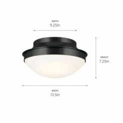 Wholesale π€© Kichler Lighting Bretta 13.5 In. 2-Light Black Flush Mount Light π 9 Wholesale π€© Kichler Lighting Bretta 13.5 In. 2-Light Black Flush Mount Light π -Kichler Lighting Shop unnamed file 6343
