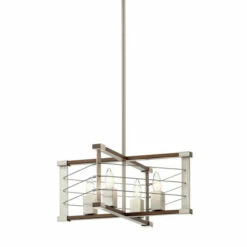 New 🥰 Kichler Lighting Lente Brushed Nickel 4-Light Pendant 🥰 -Kichler Lighting Shop unnamed file 6384