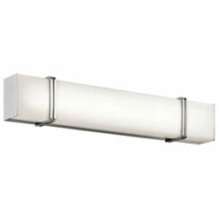 Buy 🤩 Kichler Lighting Impello Collection 30-inch Chrome LED Linear Bath/Vanity Light ❤️