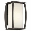 Best reviews of 🎁 Kichler Lighting Bowen Collection 1-light Architectural Bronze Outdoor Wall Sconce 🌟