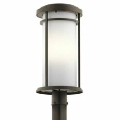 Wholesale 😉 Kichler Lighting Toman Collection 1-light Olde Bronze Outdoor Post Mount 🛒