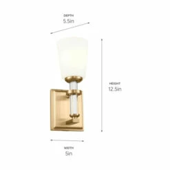Flash Sale 𧨠Kichler Lighting Rosalind 1-Light Brushed Natural Brass Wall Sconce With Glass Shade - 12.5 In π 13 Flash Sale 𧨠Kichler Lighting Rosalind 1-Light Brushed Natural Brass Wall Sconce With Glass Shade - 12.5 In π -Kichler Lighting Shop unnamed file 6527
