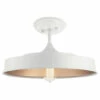 Best deal ✨ Kichler Lighting Elias 1-Light Semi Flush Mount Ceiling Light White 🧨 -Kichler Lighting Shop unnamed file 6535
