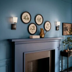 Cheapest 🎉 Kichler Lighting Rosalind 1-Light Black Wall Sconce With Glass Shade - 12.5 In 💯 -Kichler Lighting Shop unnamed file 6565