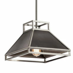 Cheap 🎉 Kichler Lighting Grendel 1-Light Pendant Classic Pewter 🔥 -Kichler Lighting Shop unnamed file 6575