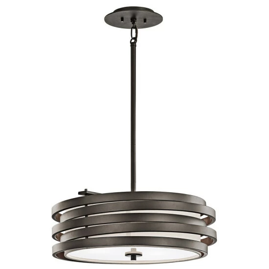 Promo π Kichler Lighting Roswell Collection 3-light Olde Bronze Pendant π 3 Promo π Kichler Lighting Roswell Collection 3-light Olde Bronze Pendant π